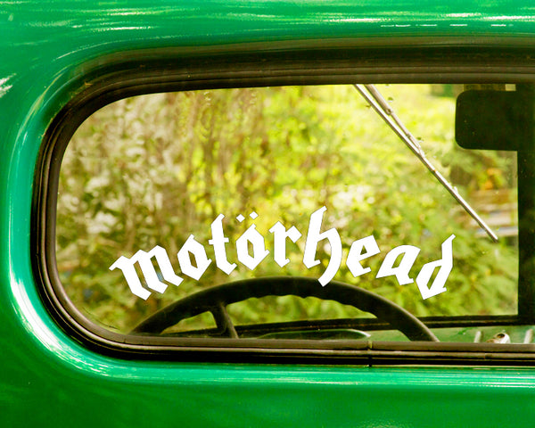 2 MOTORHEAD Band Decal Stickers - The Sticker And Decal Mafia