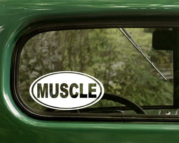 Muscle Weight Lifting Decal Sticker - The Sticker And Decal Mafia