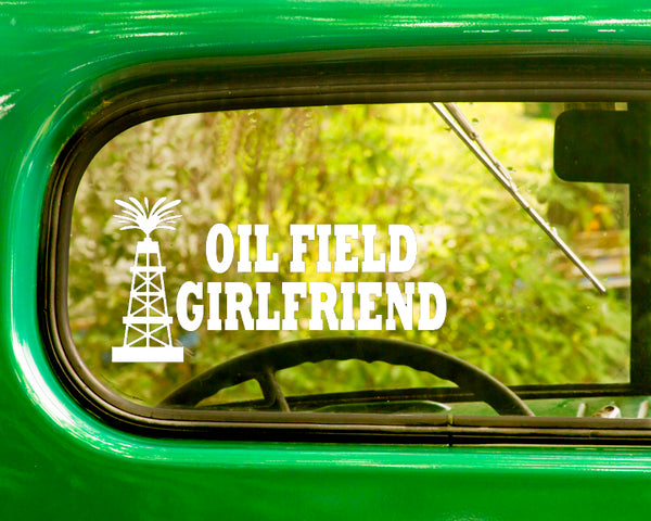 2 Oil Field Girlfriend Decal Stickers - The Sticker And Decal Mafia
