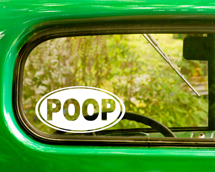 Poop Decal Sticker – The Sticker And Decal Mafia