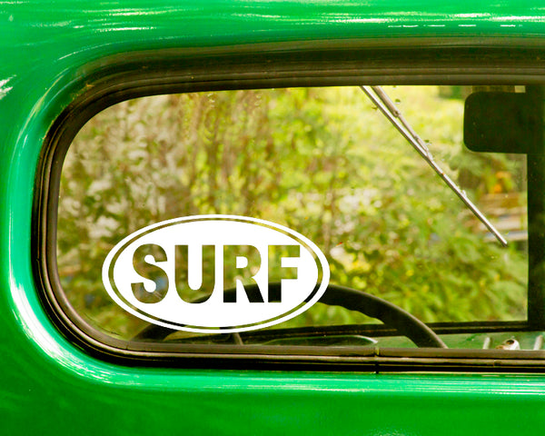 Surf or Surfing Decal Sticker - The Sticker And Decal Mafia