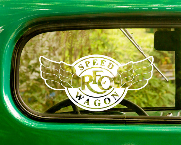 2 REO SPEED WAGON Band Decal Sticker - The Sticker And Decal Mafia
