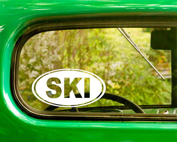 Ski Decal Sticker - The Sticker And Decal Mafia