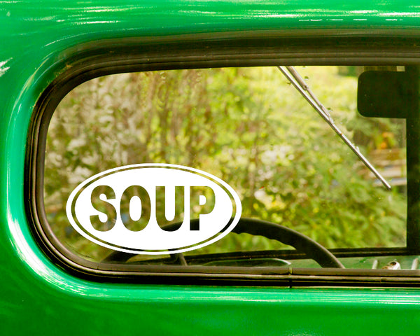 Soup Decal Sticker - The Sticker And Decal Mafia