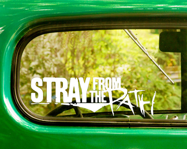 2 STRAY FROM THE PATH Band Decal Stickers - The Sticker And Decal Mafia