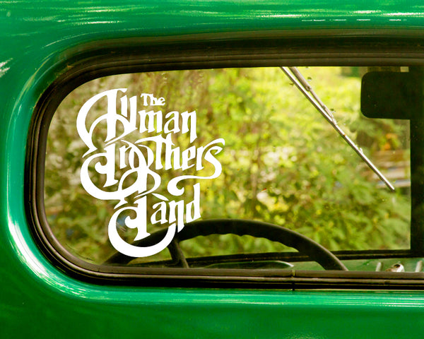 2 THE ALLMAN BROTHERS Band Decal Sticker - The Sticker And Decal Mafia