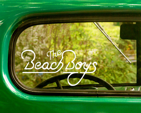 2 THE BEACH BOYS Band Decal Sticker - The Sticker And Decal Mafia