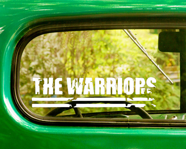 2 THE WARRIORS Band Decal Stickers - The Sticker And Decal Mafia