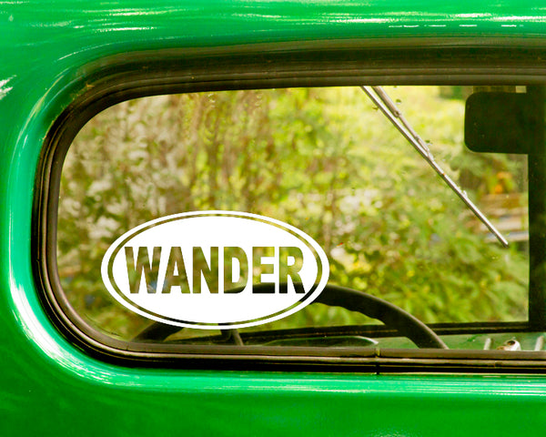 Wander Decal Sticker - The Sticker And Decal Mafia