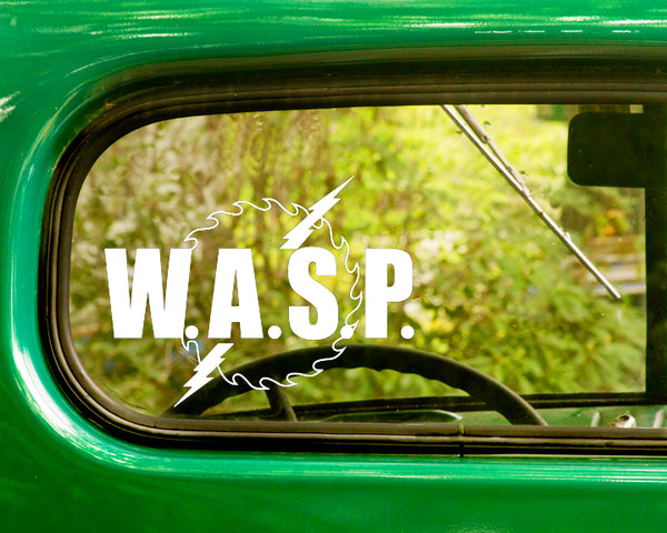 2 WASP Band Decal Stickers - The Sticker And Decal Mafia