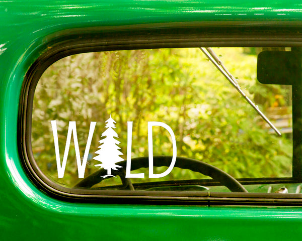 2 Wild Nature Decal Stickers - The Sticker And Decal Mafia