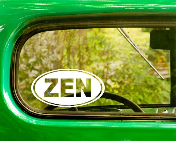 Zen Decal Sticker - The Sticker And Decal Mafia